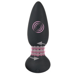 Black Velvets Plug vibrant Rimmer Velvet 11 x 4.2 cm Noir
